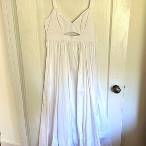 White Dress Banana Republic